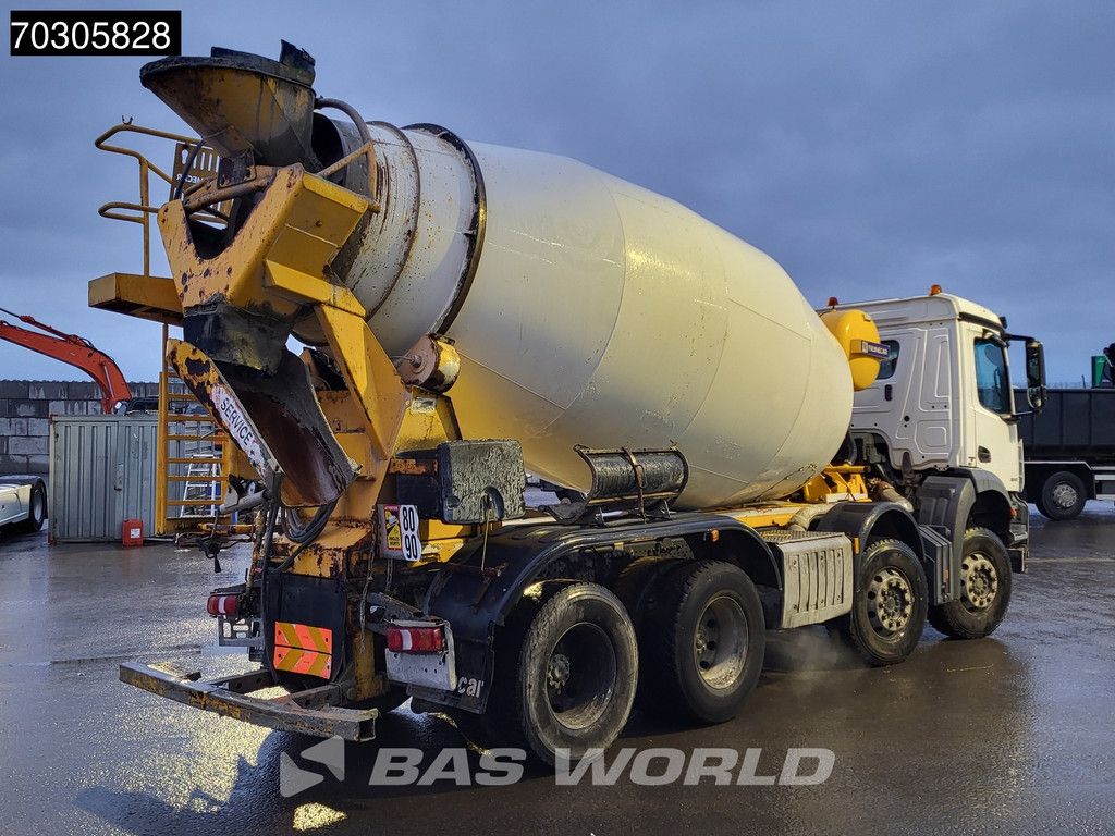 Mercedes Arocs 3240 8X4 9m3 mixer Steelsuspension Automatic Airoc Euro 6