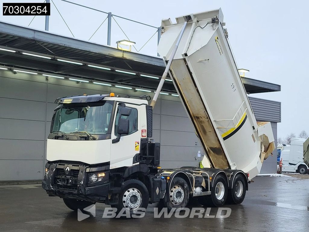 Renault C 430 8X4 19m3 tipper Steel suspension Automatic optibrake Euro 6