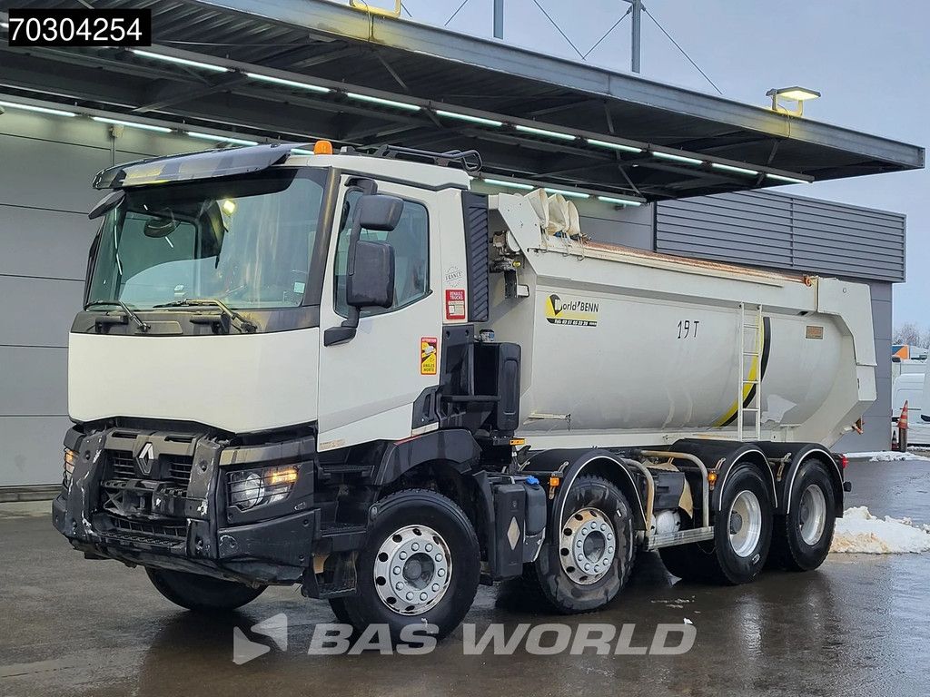 Renault C 430 8X4 19m3 tipper Steel suspension Automatic optibrake Euro 6