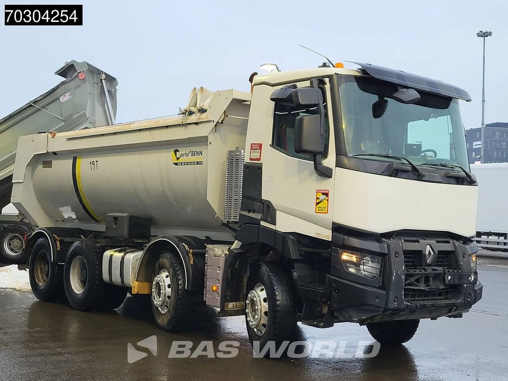Renault C 430 8X4 19m3 tipper Steel suspension Automatic optibrake Euro 6