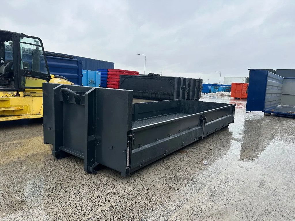 Sidalco Laadvloer met zij kleppen en inrij klep