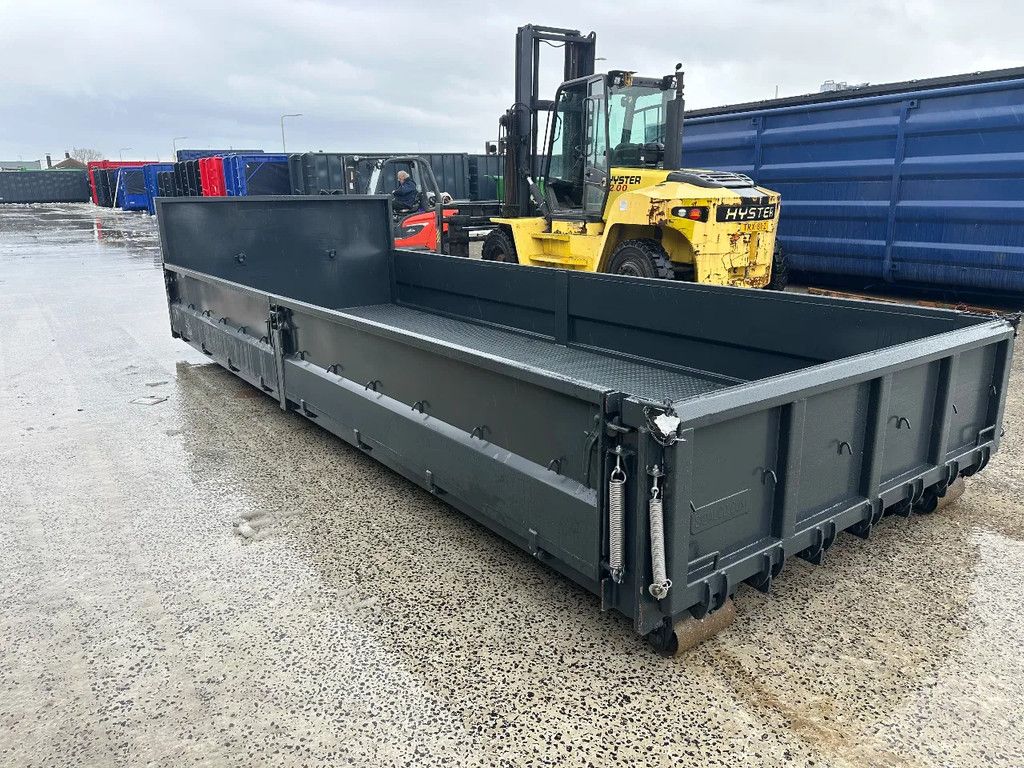 Sidalco Laadvloer met zij kleppen en inrij klep