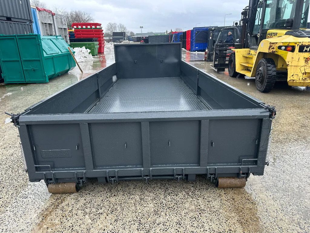 Sidalco Laadvloer met zij kleppen en inrij klep