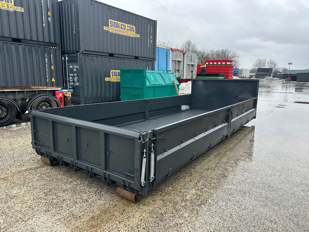 Sidalco Laadvloer met zij kleppen en inrij klep