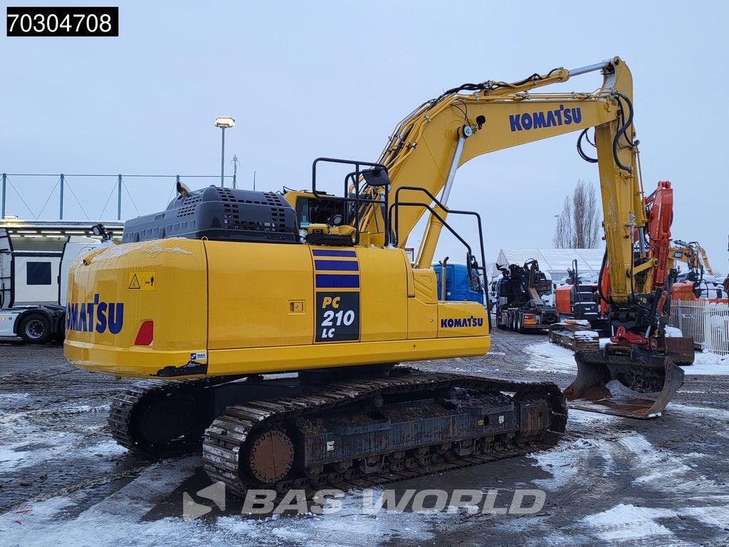 Komatsu PC210LC-11E0 Tiltrotator