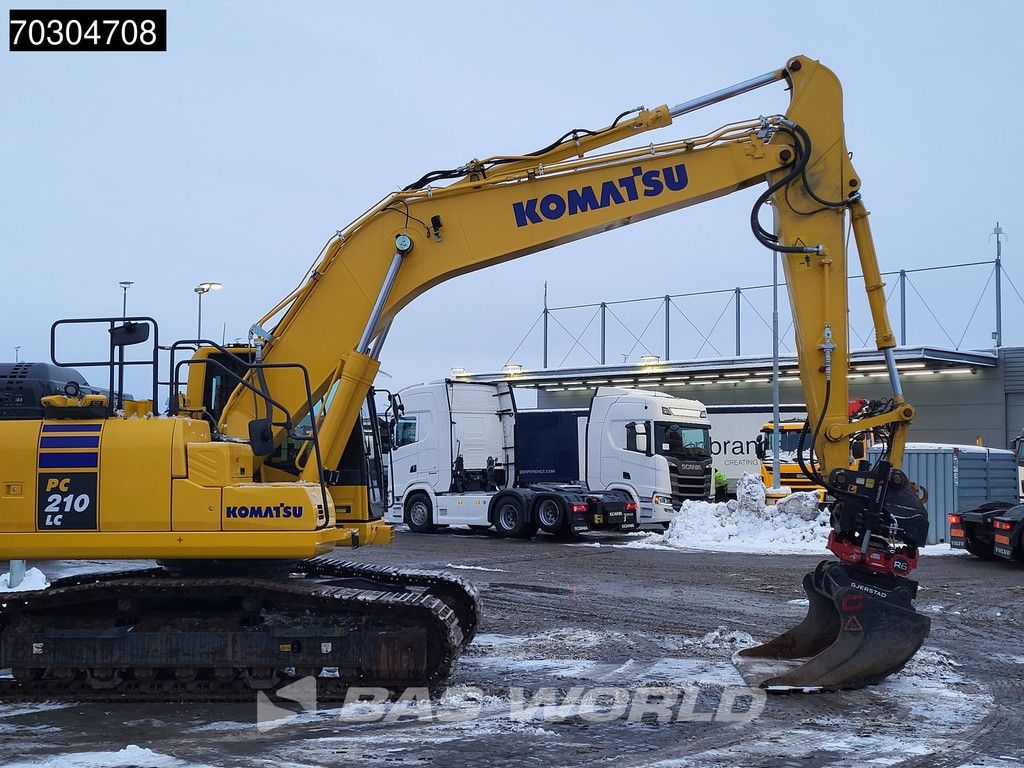 Komatsu PC210LC-11E0 Tiltrotator
