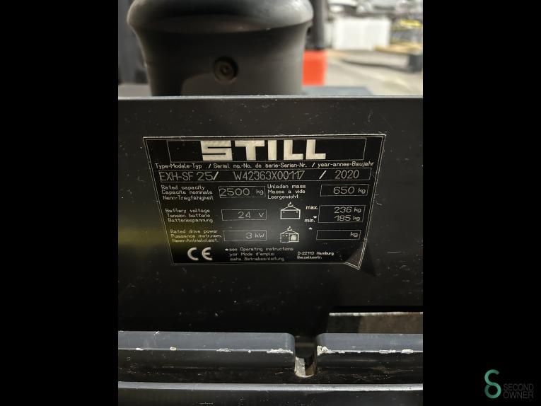 Pallet trucks Electric Still EXH-SF25 2020