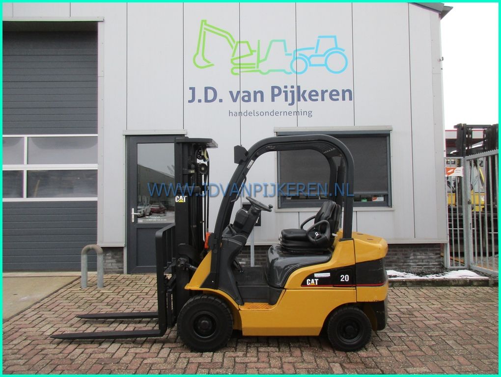 Caterpillar DP20CN compact diesel triplex4.75m+sideshift+7432uur