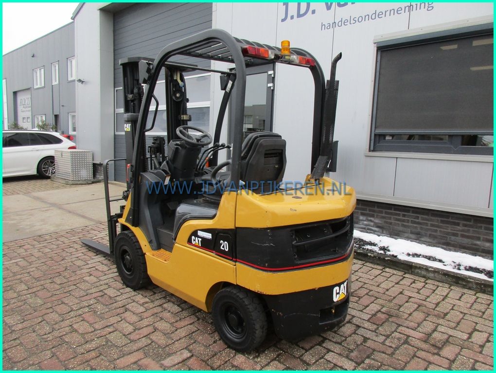 Caterpillar DP20CN compact diesel triplex4.75m+sideshift+7432uur