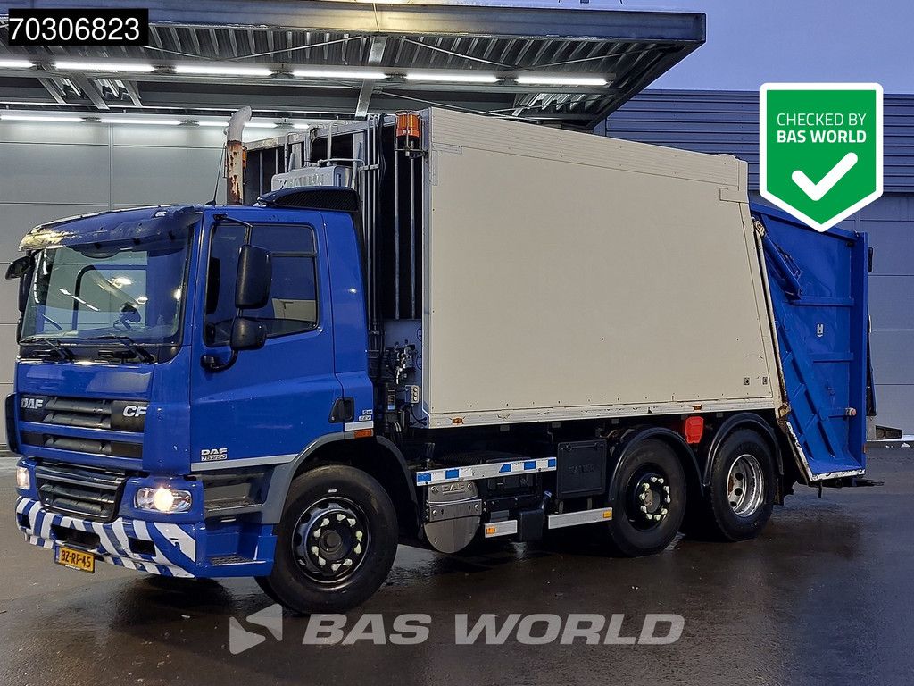 DAF CF75.250 6X2 NL-Truck Haller Zoeller M21X2LC Steering axle Automatic Euro 5