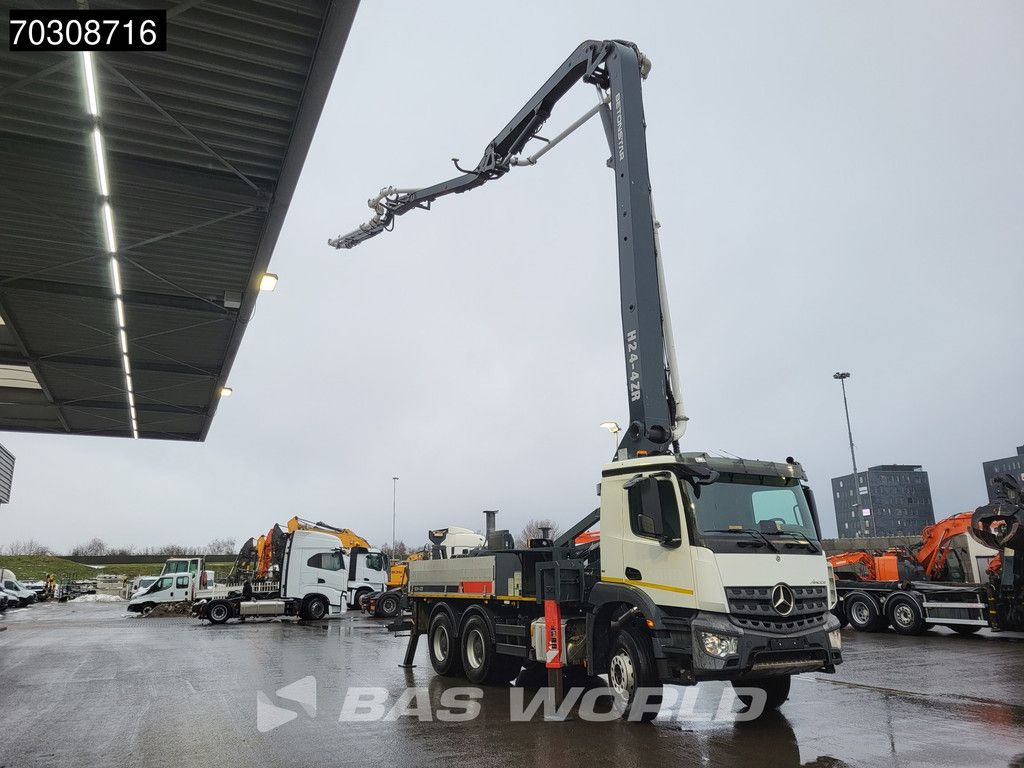 Mercedes Arocs 2636 6X4 24mtr Betonstar BST 24.14S-4ZR pump Big-Axle Automatic Euro 6