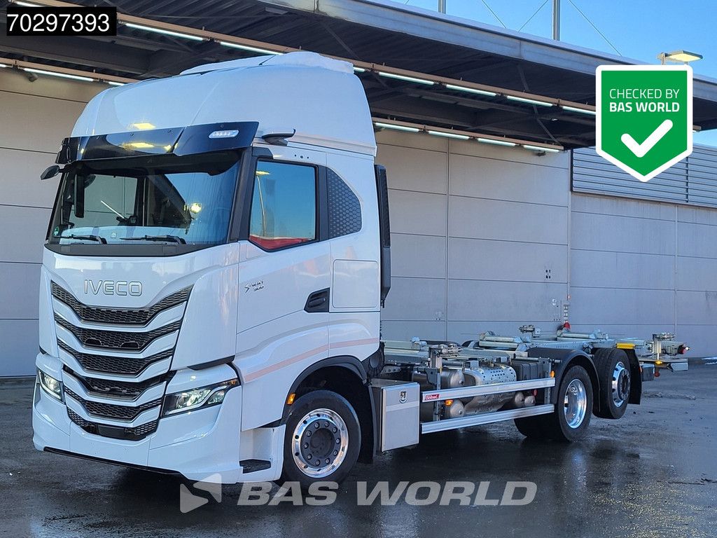 Iveco S-Way 500 6X2 BDF SDG Steering Axle 2000kg underfold tailgate Automatic EURO 6