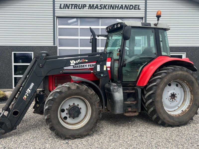 Massey Ferguson 6480 Dyna 4 Med frontlift og frontlæsser