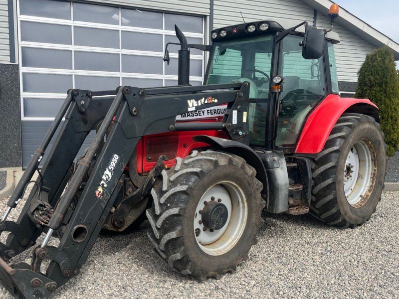 Massey Ferguson 6480 Dyna 4 Med frontlift og frontlæsser