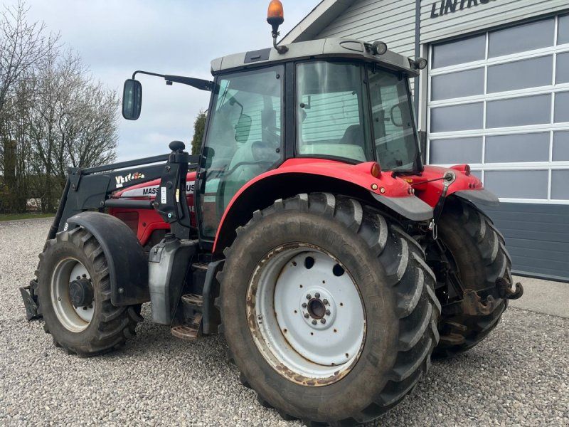 Massey Ferguson 6480 Dyna 4 Med frontlift og frontlæsser