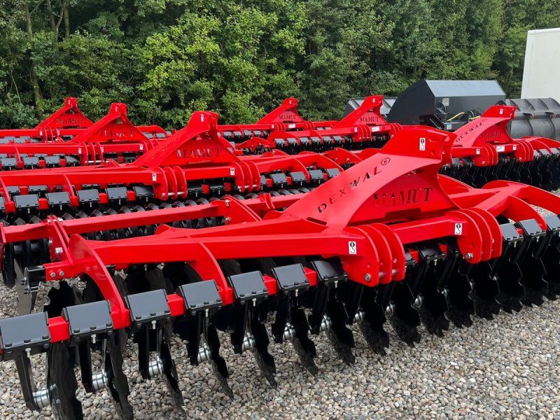 Dexwal 4 m Med v-rings pakker og 560mm tallerkner