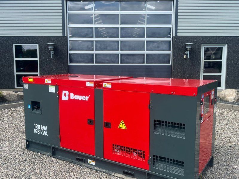Bauer GFS-120 ATS, 120 kW/150 kVA Fabriksny