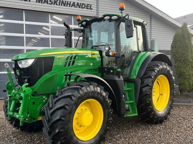 John Deere 6155M KUN 980 timer, med frontlift og evt. GPS