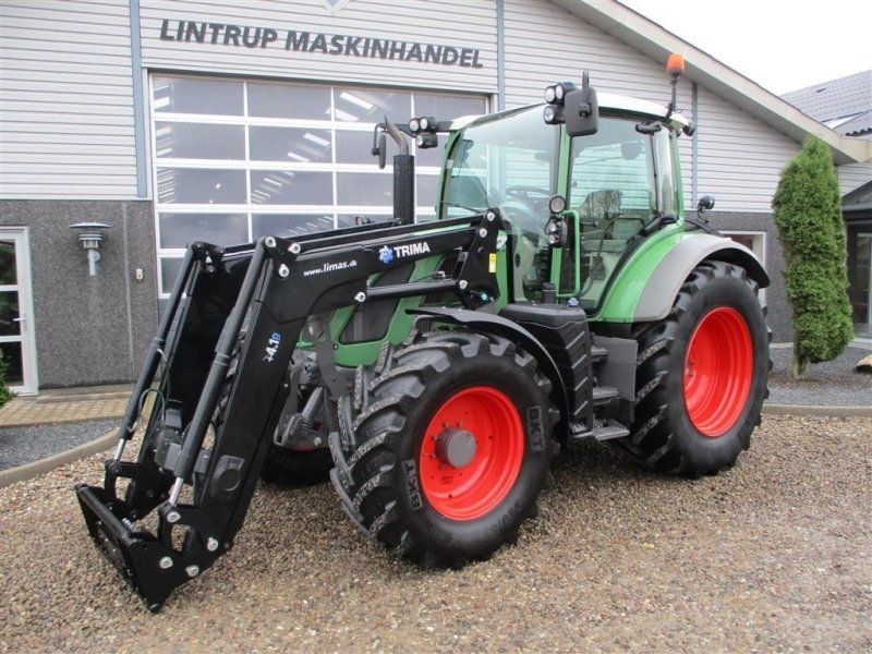 Fendt 514 Vario med frontlæsser og frontlift