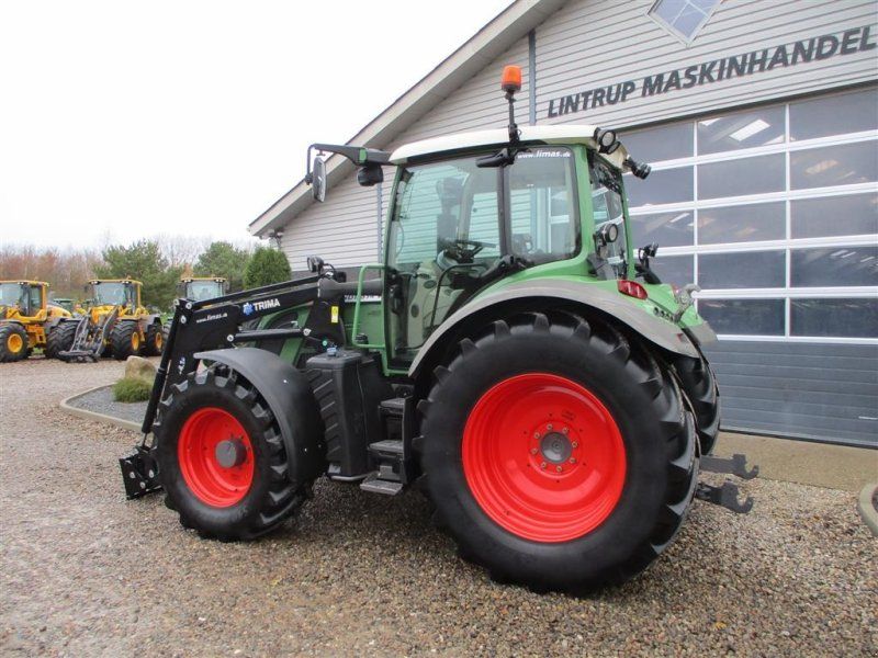 Fendt 514 Vario med frontlæsser og frontlift