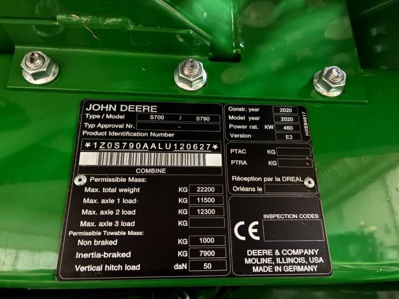 John Deere S 790i
