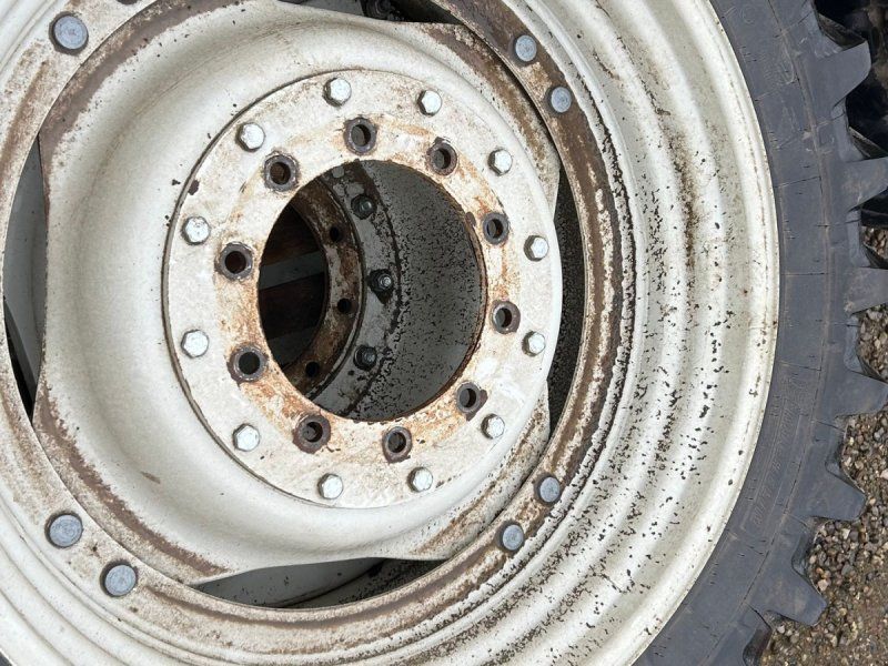 Michelin 320/90R54 + 320/85R38 stilbare fælge udskiftelig boring bag/fo