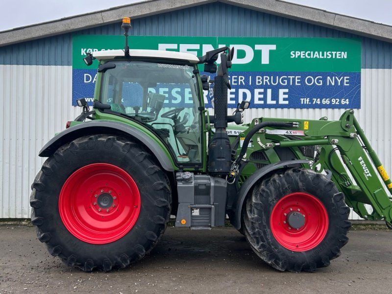 Fendt 516 Vario S4 Profi Plus Med Frontlæsser 4X80