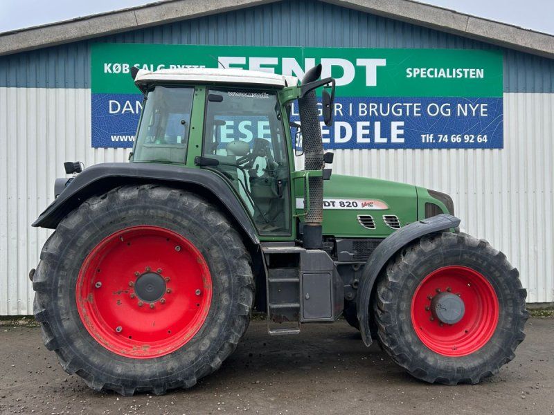 Fendt 820 Vario TMS Med Front PTO, Trimble GPS