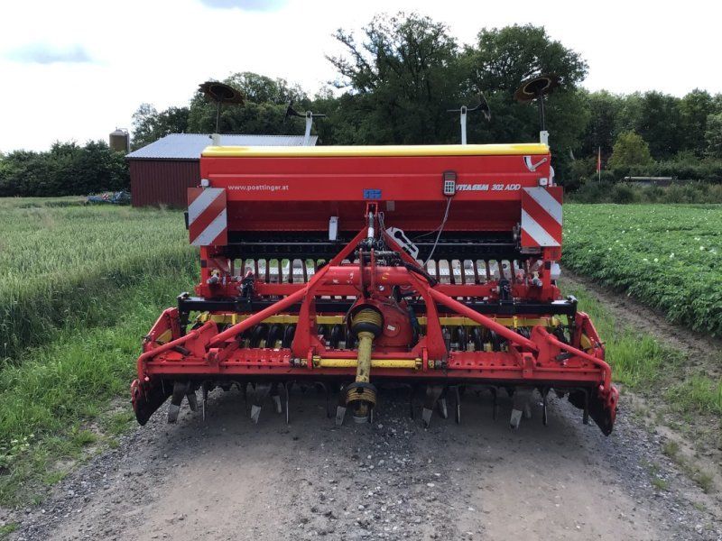 Pöttinger VITASEM 302 ADD mit LION 301, 24 Reihen/ 1.000 L., nur 1.150 ha