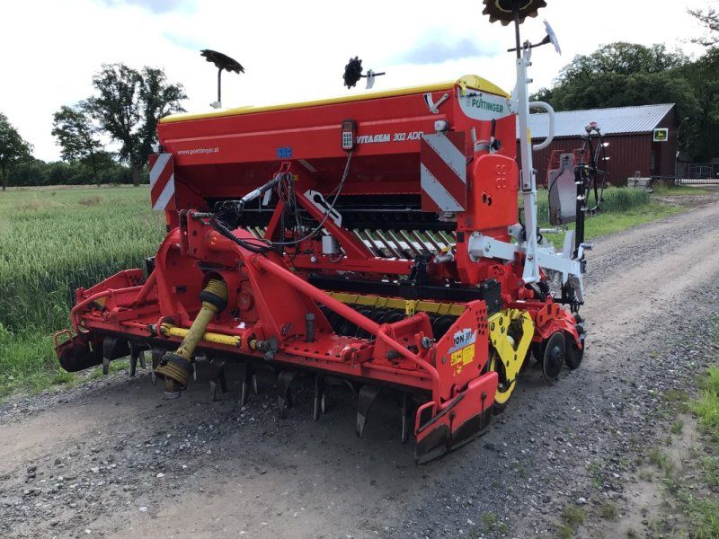 Pöttinger VITASEM 302 ADD mit LION 301, 24 Reihen/ 1.000 L., nur 1.150 ha