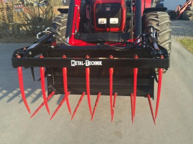 Metal Technik Siloklo m. løse tænder, 2 cyl. 140-200 cm