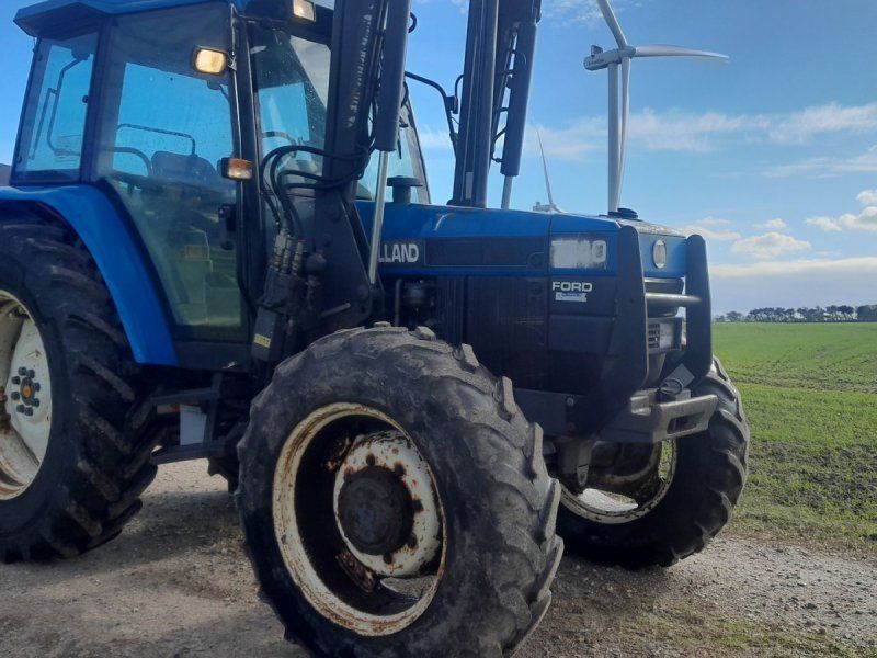 New Holland 7740 Sl DP med Ålø 950 frontlæsser