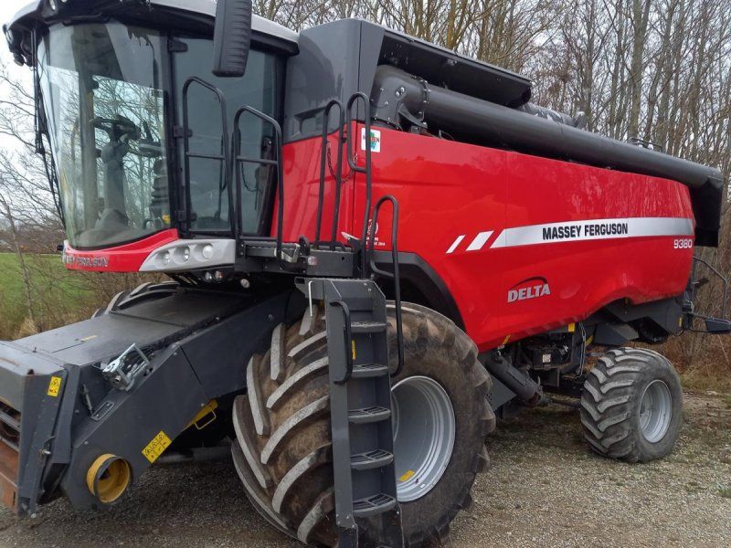 Massey Ferguson 9380 DELTA med 35 fods Powerflow