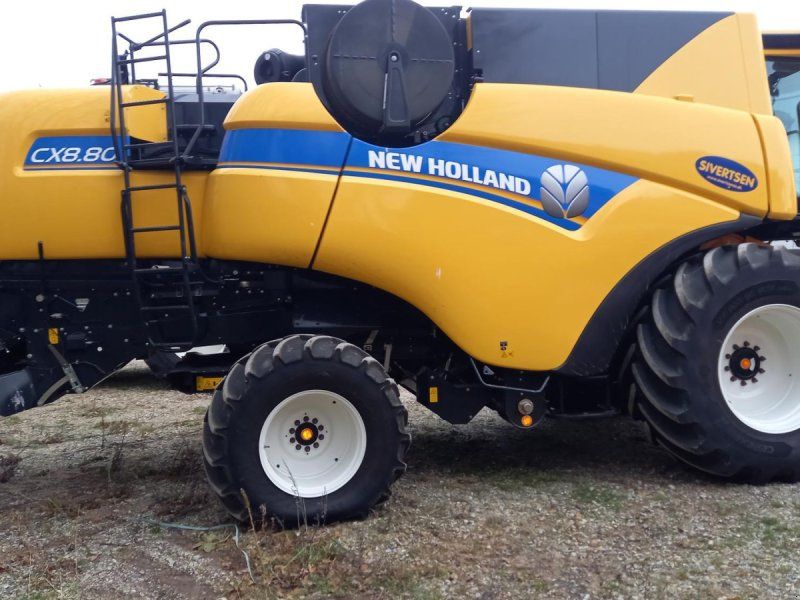 New Holland CX8.80 SLH med 25 fods Varifeed