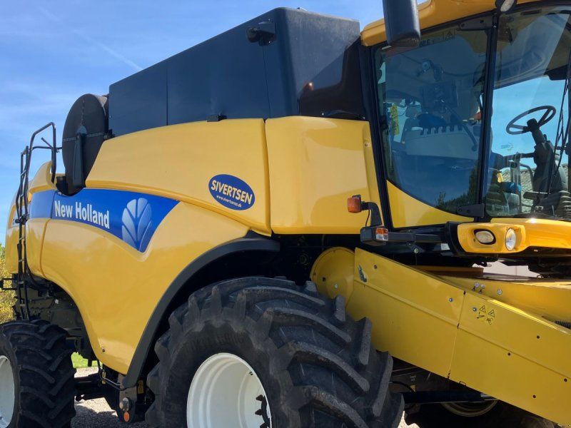New Holland CX 8080 SLH med 30 fods Varifeed