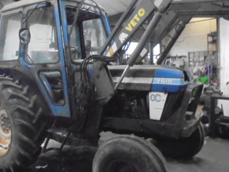 Ford 7610 II med Frontlæsser