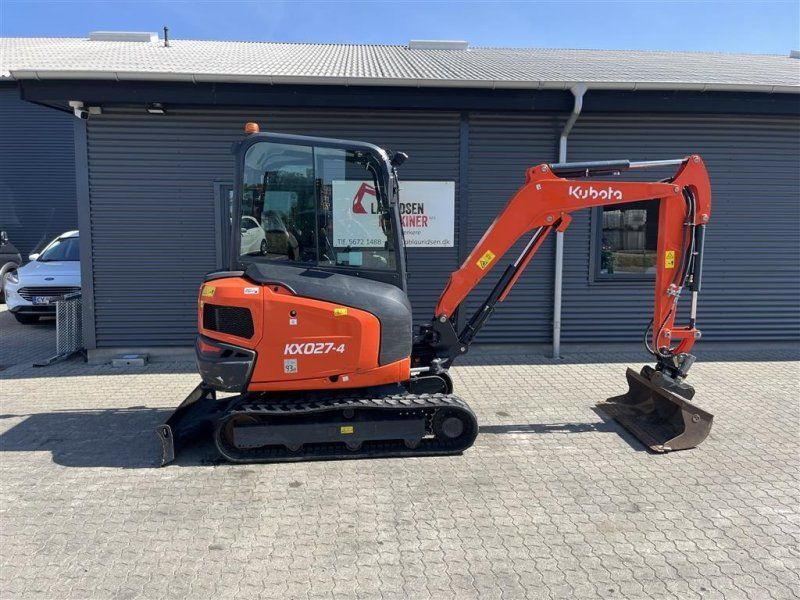 Kubota kx027-4 Tiltman med hydraulisk s40
