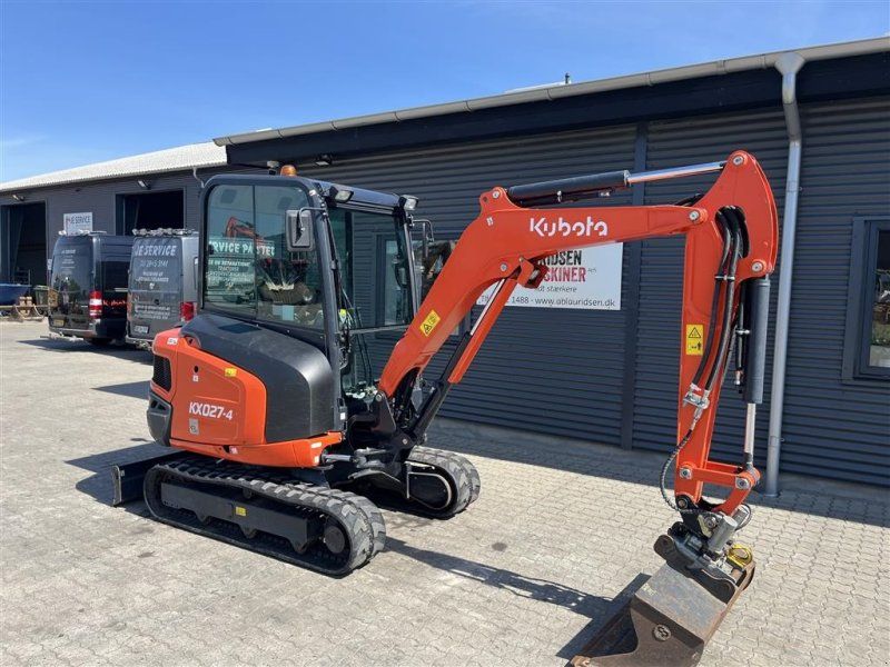 Kubota kx027-4 Tiltman med hydraulisk s40