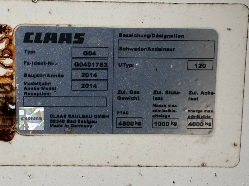 Claas Liner 3500 Liner 3500