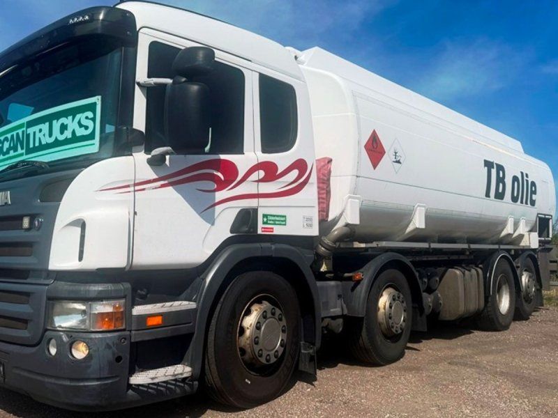 Scania p380 tankbil
