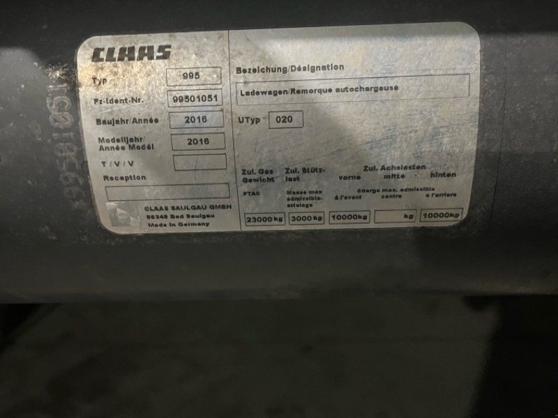 Claas CARGOS 750 TREND