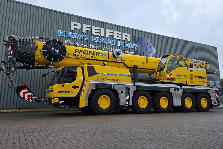 Grove GMK5150XL Available For Rent, Dutch Registration,