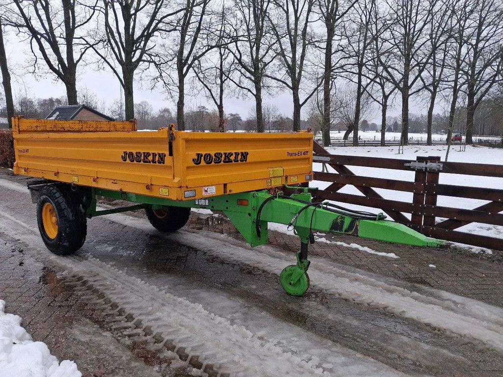 Joskin Trans ex 4 ton kipper/bakkenwagen