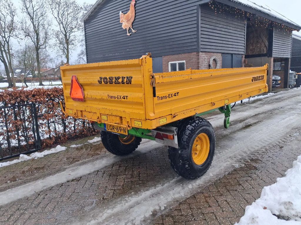 Joskin Trans ex 4 ton kipper/bakkenwagen