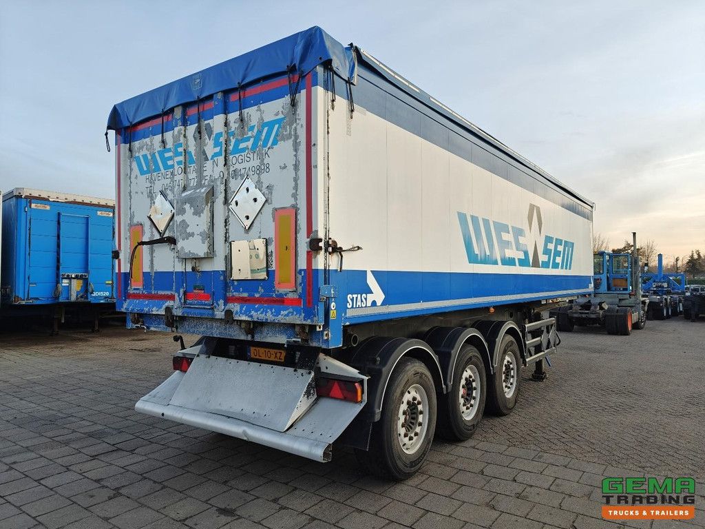 Stas S300CX 3-Axles SAF - Tipper 52m³ - Alu/Alu - Lift Axle/Trailing Axle - 03/2026 MOT