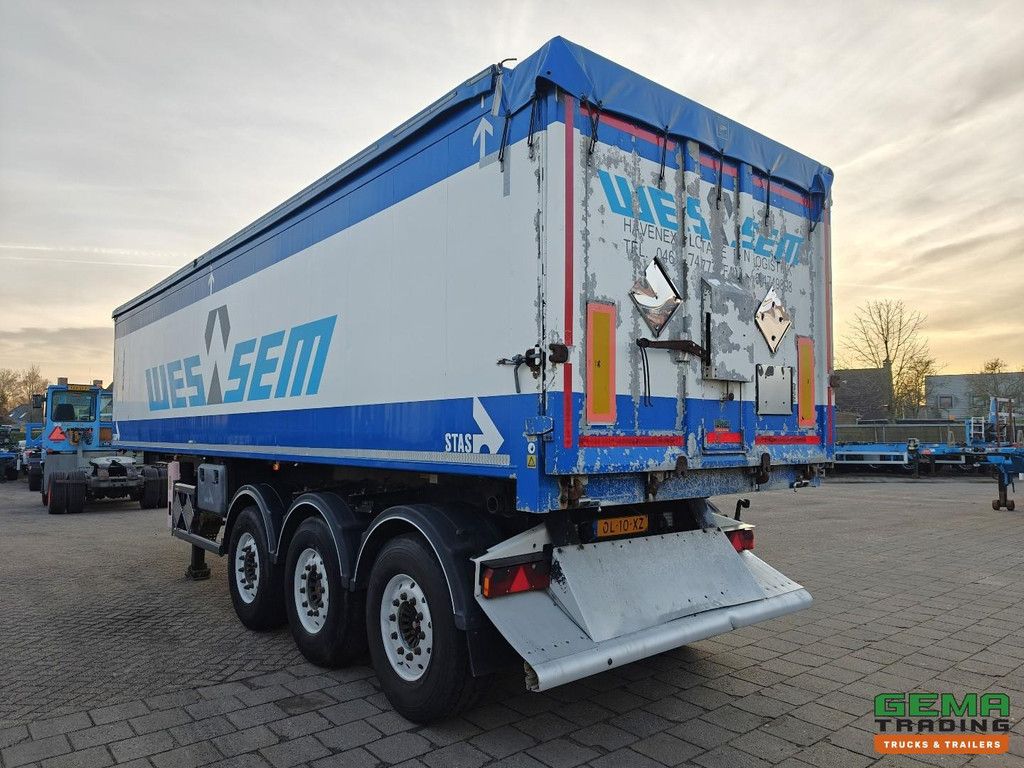Stas S300CX 3-Axles SAF - Tipper 52m³ - Alu/Alu - Lift Axle/Trailing Axle - 03/2026 MOT