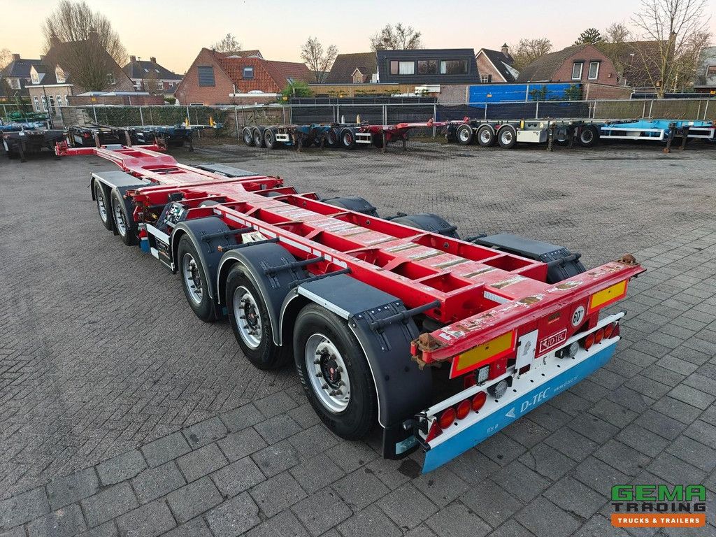 D-Tec COMBITRAILER S-LINE CT-521-S + CT-F22-S - 5 axles SAF - 3 steering axles - 4 lift axles - disc brakes - 03/2026 MOT