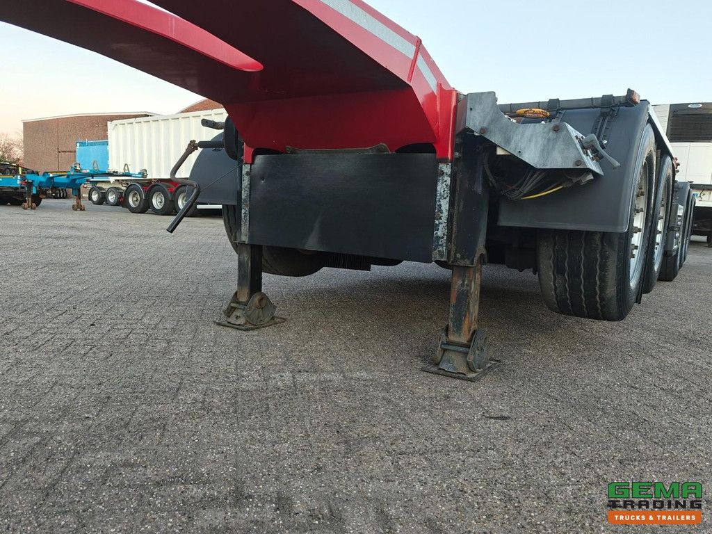 D-Tec COMBITRAILER S-LINE CT-521-S + CT-F22-S - 5 axles SAF - 3 steering axles - 4 lift axles - disc brakes - 03/2026 MOT