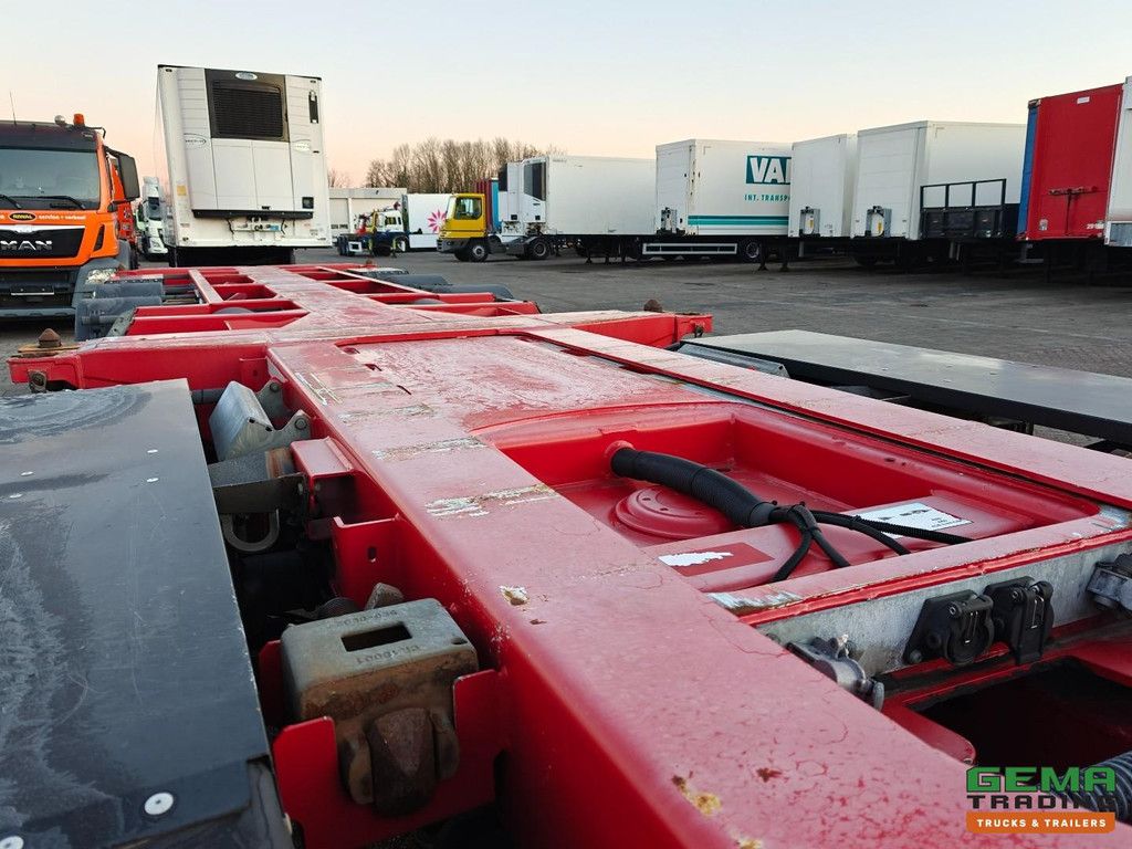 D-Tec COMBITRAILER S-LINE CT-521-S + CT-F22-S - 5 axles SAF - 3 steering axles - 4 lift axles - disc brakes - 03/2026 MOT