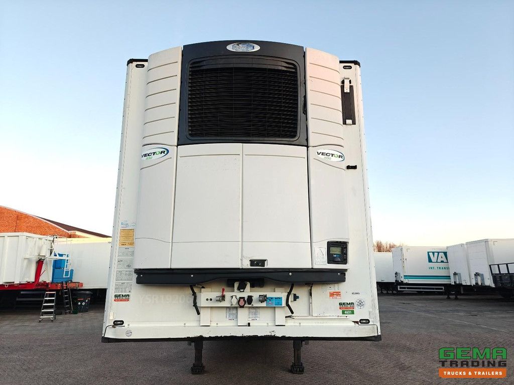 Schmitz Cargobull N/A schmitz 3-achs-lkw – scheibenbremsen – kühltransporte – carrier vector 1550 – 2161 betriebsstunden – palettenboxen – tüv bis 03/2026